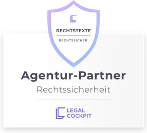 Legal Cockpit Agentur-Partner – Rechtssicherheit